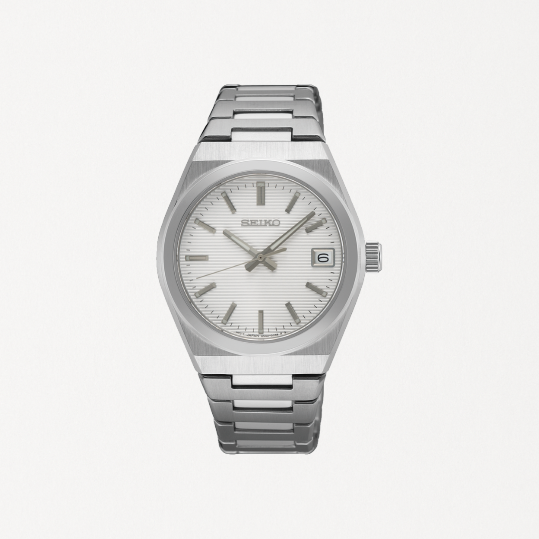 Seiko Classic Quartz White Femme - SUR573P1