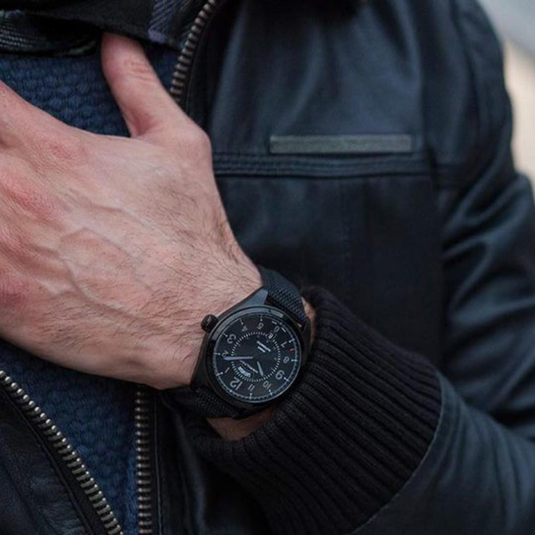 Hamilton Khaki Field Black - H68401735