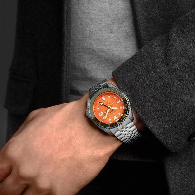 Seiko 5 Sports GMT Orange - SSK005K1