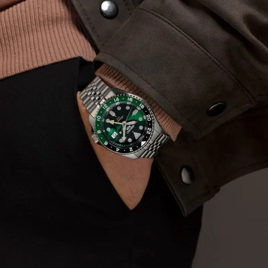 Seiko 5 Sports GMT Green Dial Men’s - SSK035