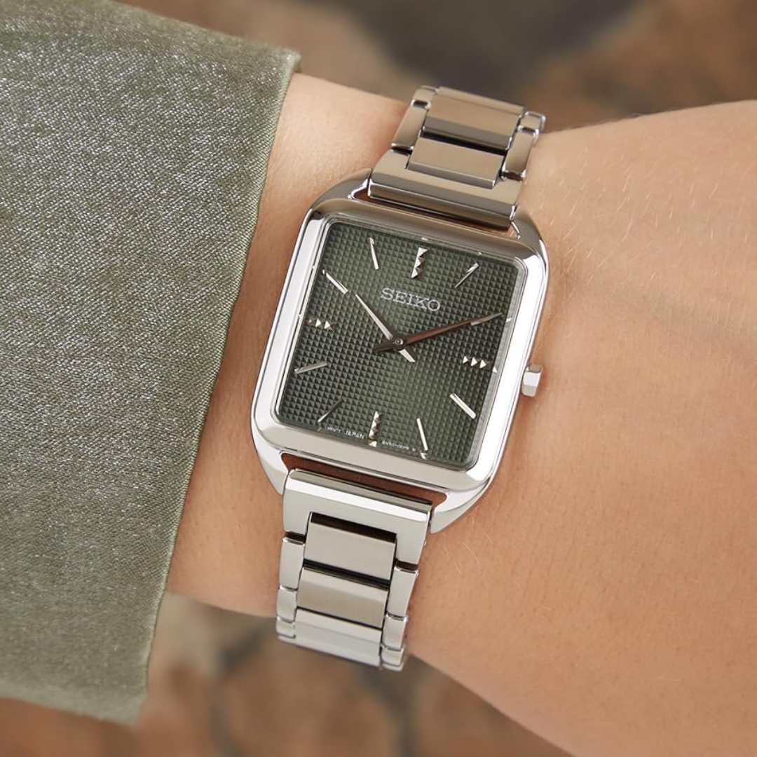 Seiko Essentials Quartz Green Femme - SWR075P1