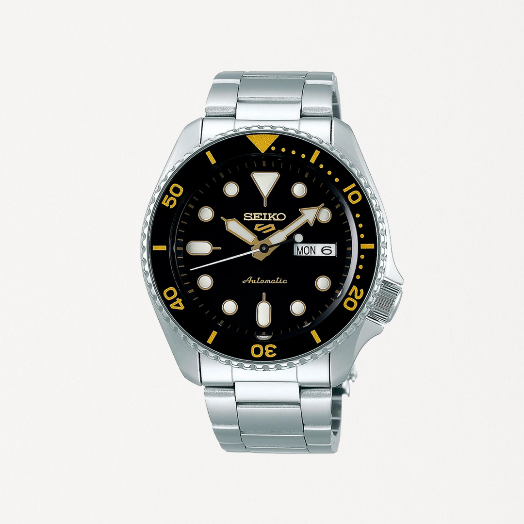 Seiko 5 Sports Black & Yellow - SRPD57K1
